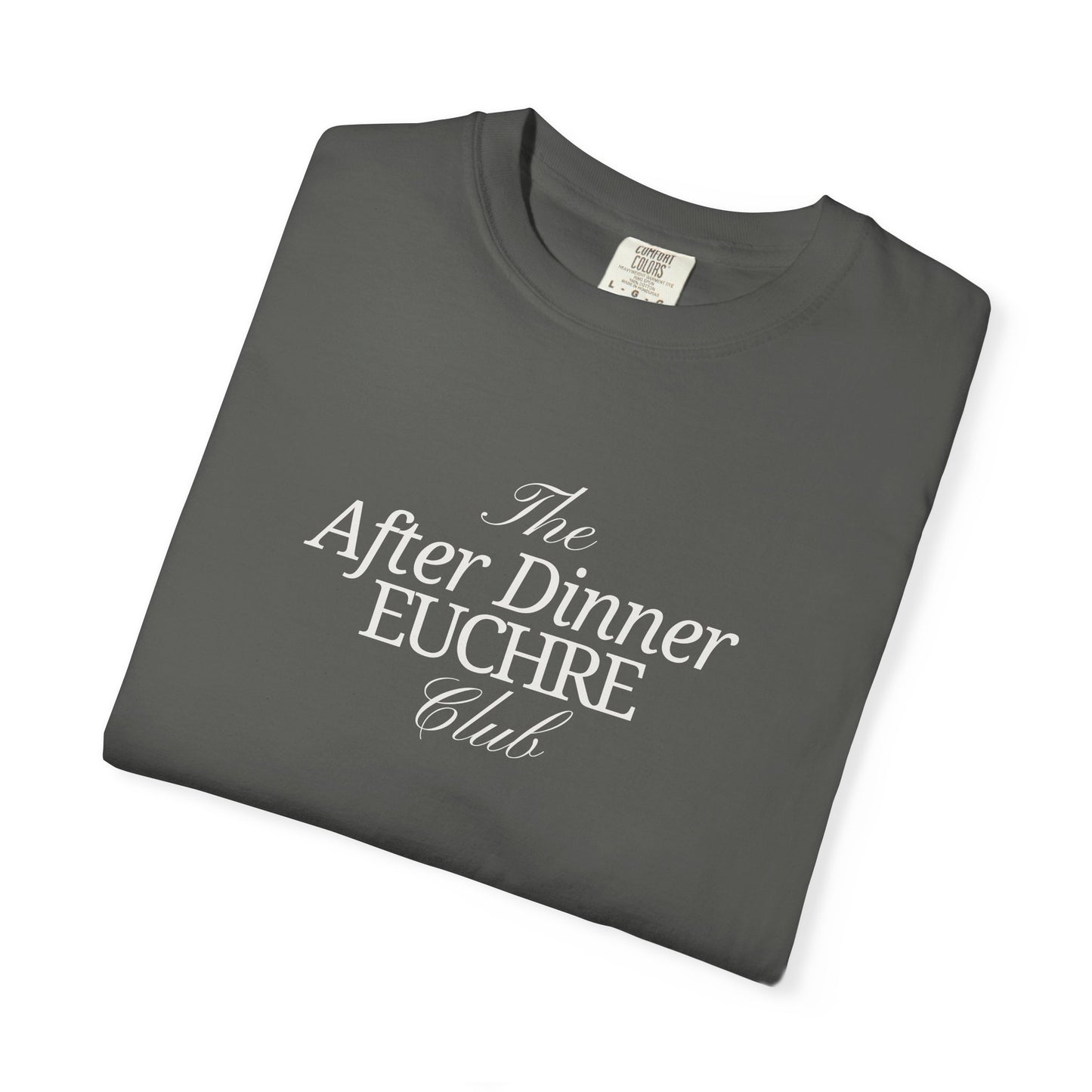 After Dinner Euchre Club Unisex Tee