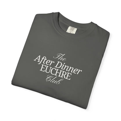 After Dinner Euchre Club Unisex Tee