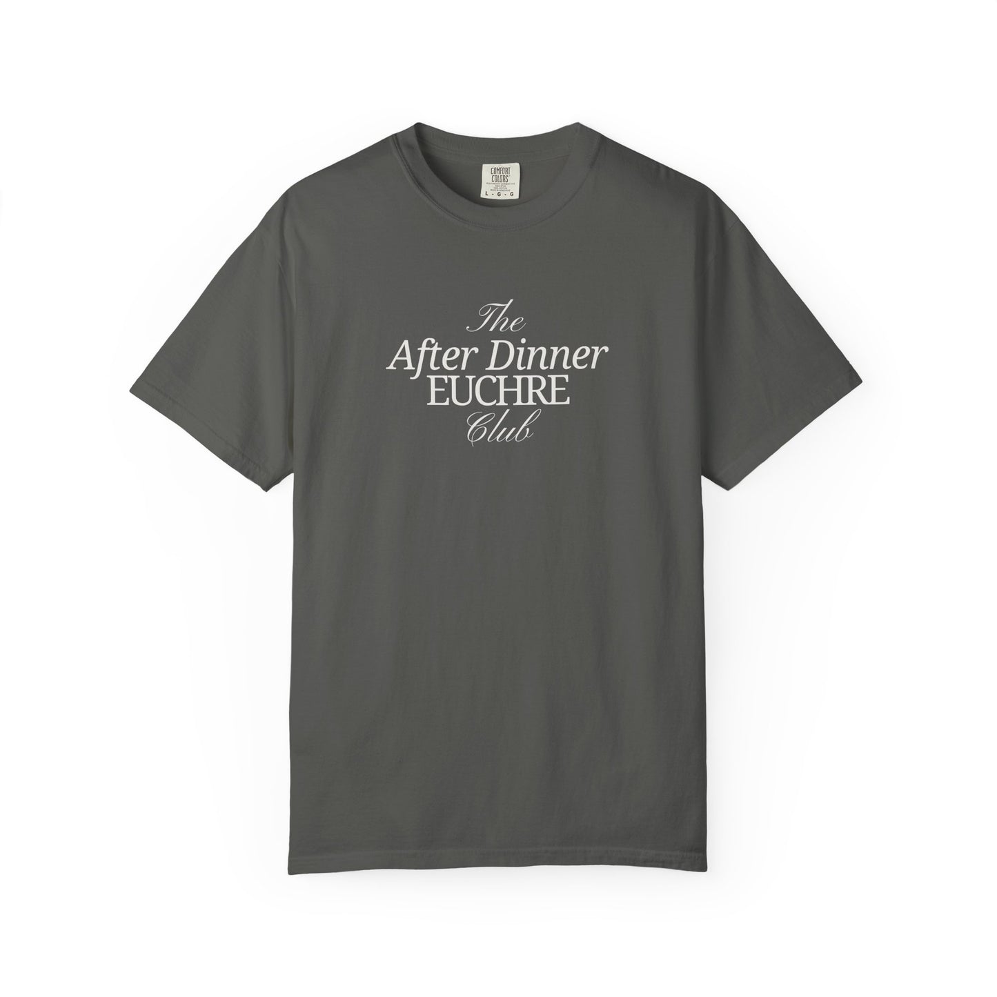 After Dinner Euchre Club Unisex Tee