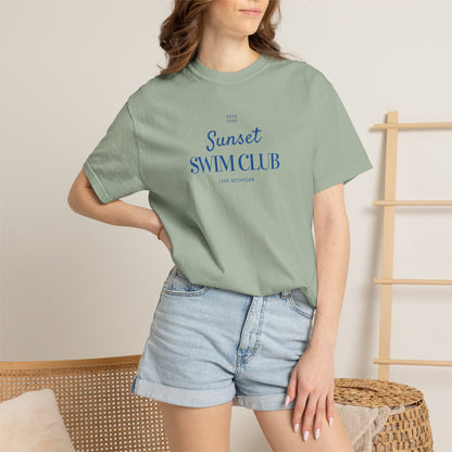 Sunset Swim Club Unisex Tee