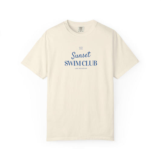 Sunset Swim Club Unisex Tee