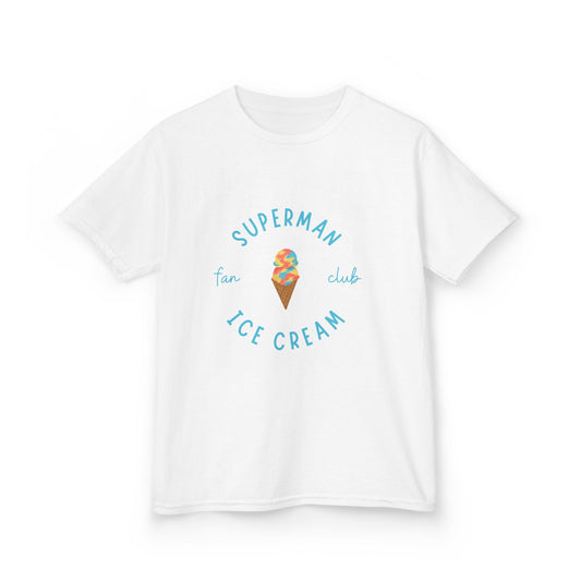 Superman Ice Cream Fan Club Youth Tee