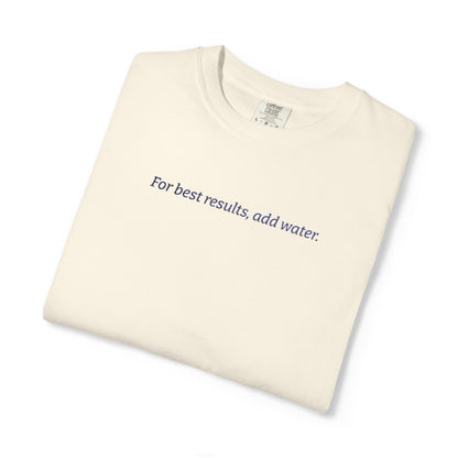 for best results tee