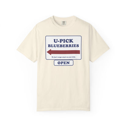 U-Pick Blueberries Tee