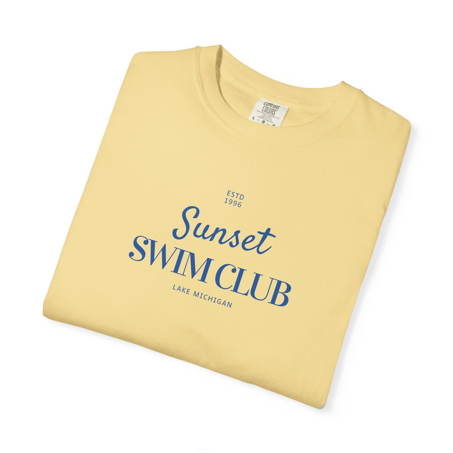 Sunset Swim Club Unisex Tee