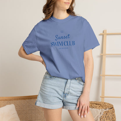 Sunset Swim Club Unisex Tee