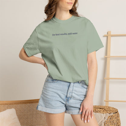 for best results tee