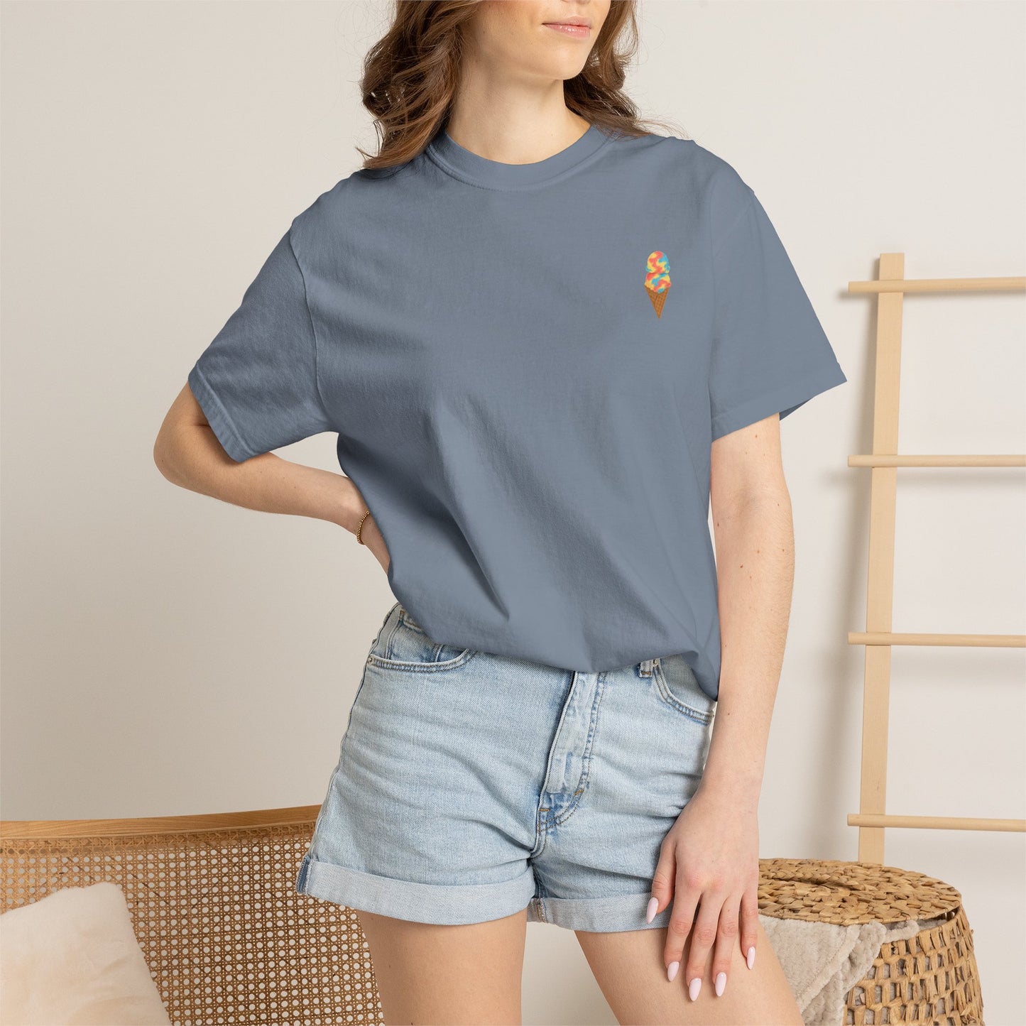 Superman Ice Cream Cone Tee