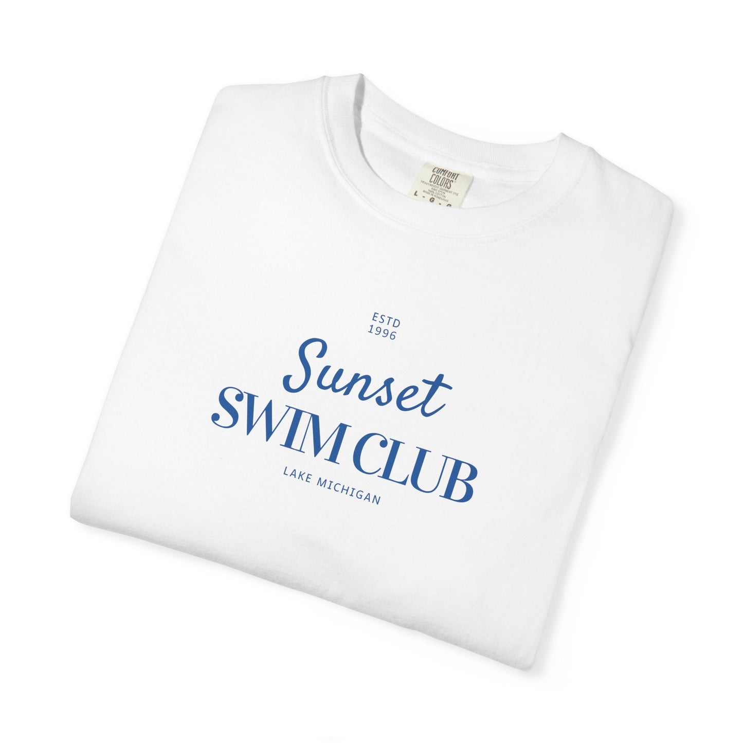 Sunset Swim Club Unisex Tee