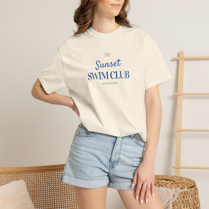 Sunset Swim Club Unisex Tee