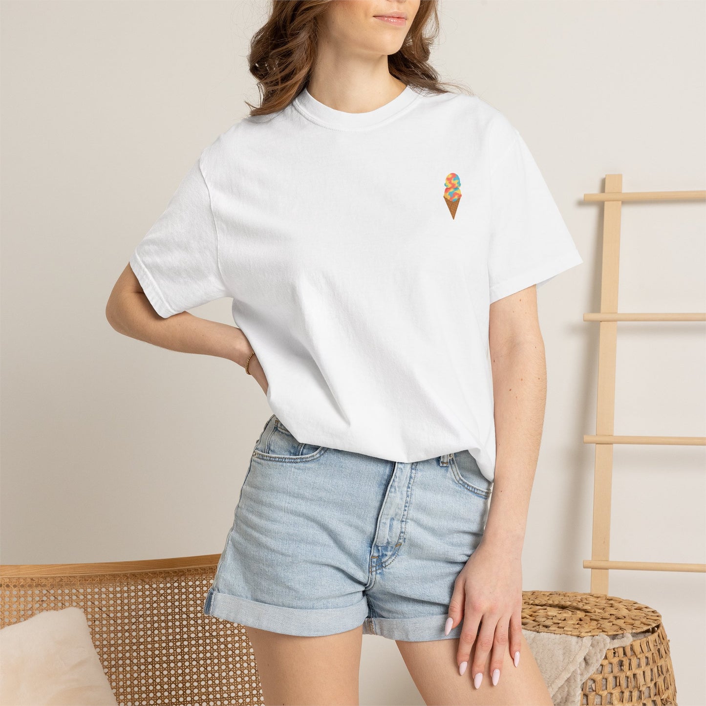 Superman Ice Cream Cone Tee