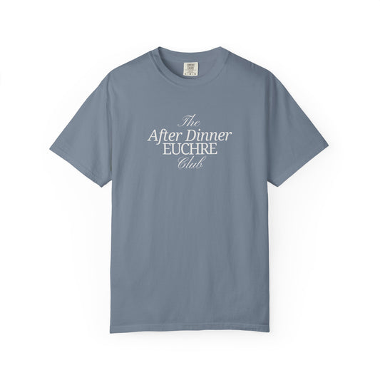 After Dinner Euchre Club Unisex Tee