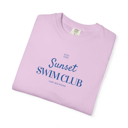 Sunset Swim Club Unisex Tee