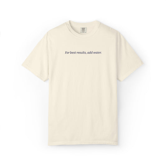 for best results tee