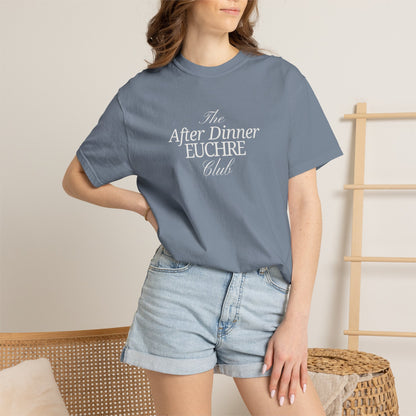 After Dinner Euchre Club Unisex Tee