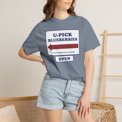 U-Pick Blueberries Tee