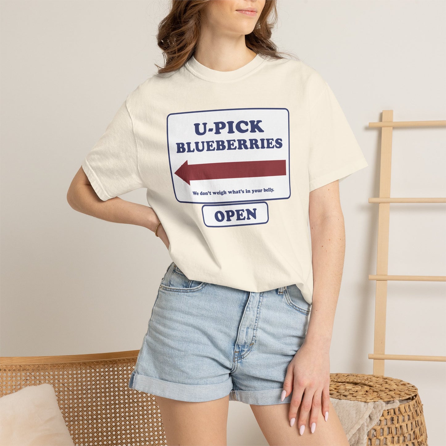 U-Pick Blueberries Tee