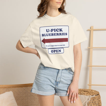 U-Pick Blueberries Tee