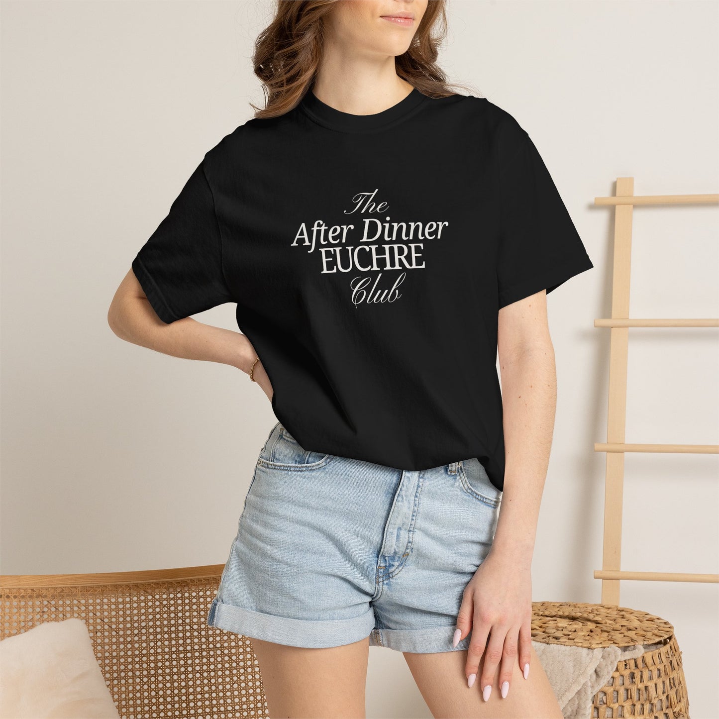 After Dinner Euchre Club Unisex Tee