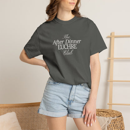 After Dinner Euchre Club Unisex Tee